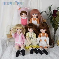 sison benne 16 mechanical jointed doll 13 girl doll bjd doll openable head removable clothes shoes wig eyes makeup full set