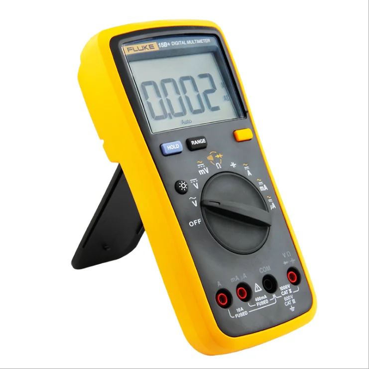 

Fluke 15B+ digital multimeter electric tool 4000 counts 1000V ac/dc current test digital multimeter