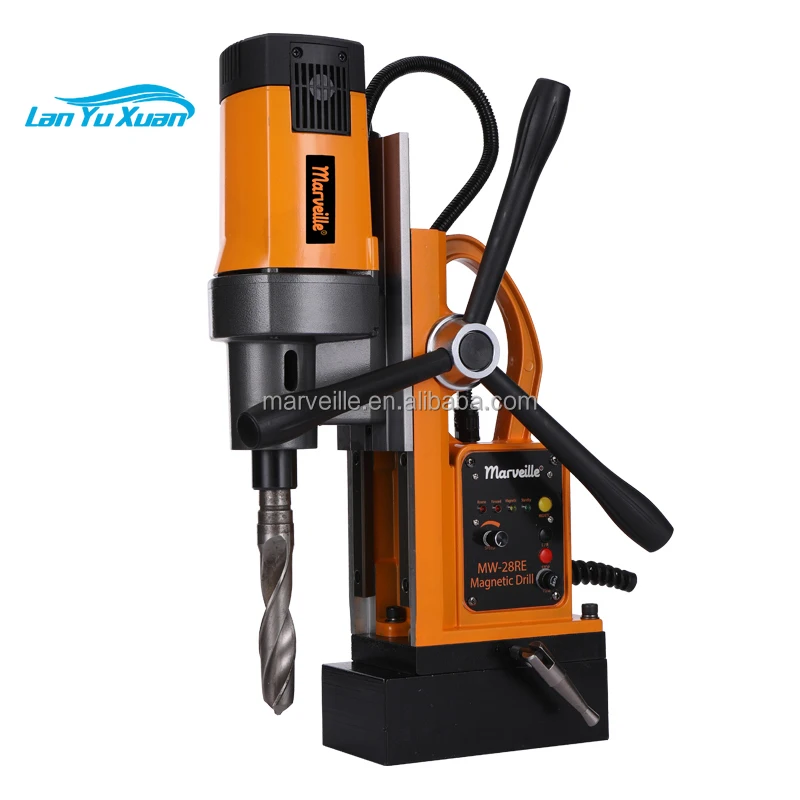 

Marveille Portable MW-28RE 220V 110V Electric Magnetic Drill Machine for MT3 Twist Drill and Annular Cutter