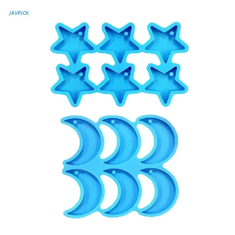 

Силиконовая форма «Луна», подходит для эпоксидной смолы, сделай сам, подвесные рюкзаки, орнамент, изготовление ювелирных изделий