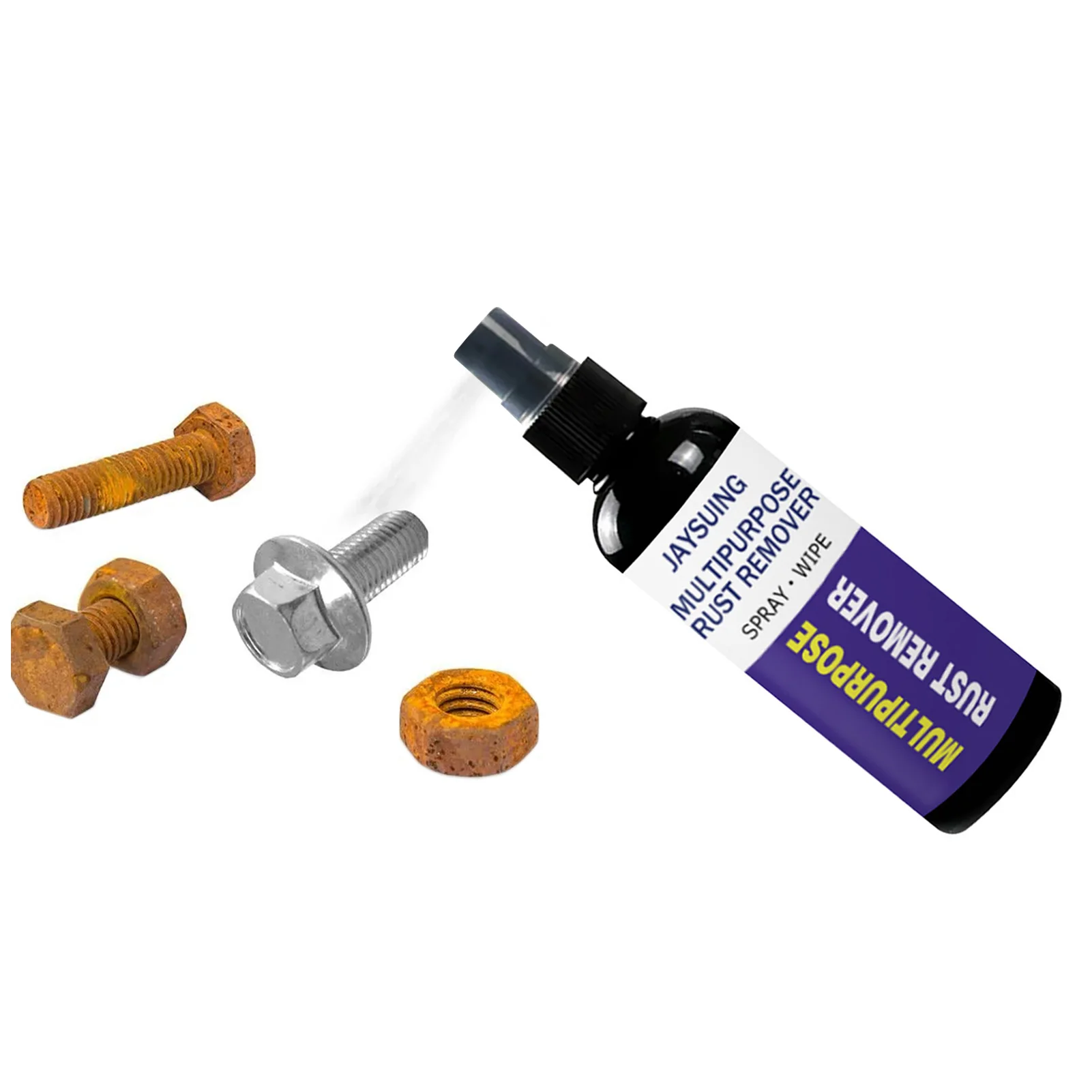 

30ml Multi-Purpose Rust Converter Car Rust Remover Derusting Spray For Metal Parts Car Maintenance Cleaning Rust Remover Agent