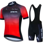 Комплект одежды Strava мужской для велоспорта, горная форма с коротким рукавом, одежда для велоспорта, лето 2022