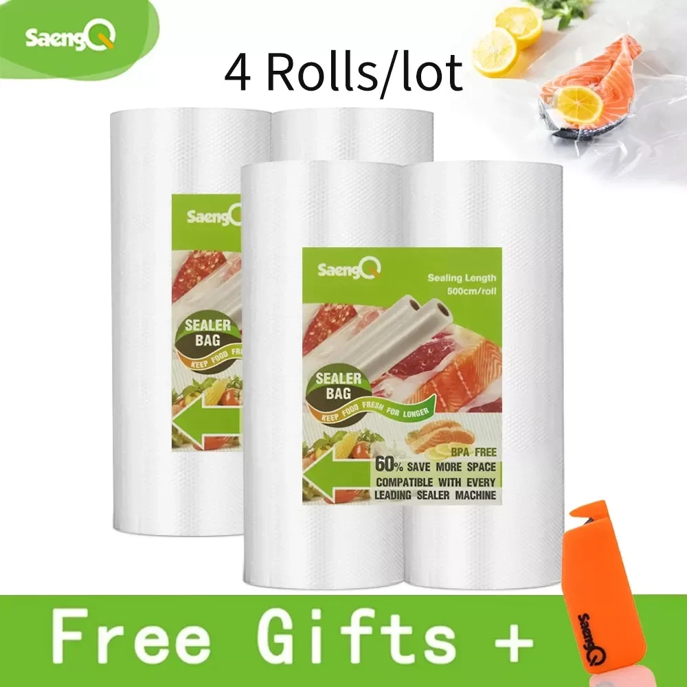 

saengQ Kitchen Bags For Vacuum Food Vacuum Sealer Bag Sous Vide Storage Sealer bag Vacuum Packaging 12/15/20/25/30 cm*500 cm