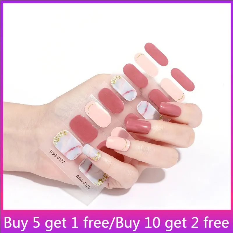 

Весенняя 3D наклейка для ногтей с полным покрытием, самоклеящиеся женские наклейки для маникюра «сделай сам», полная красота, наклейки для ногтей, полузатвердевающие гелевые наклейки для ногтей