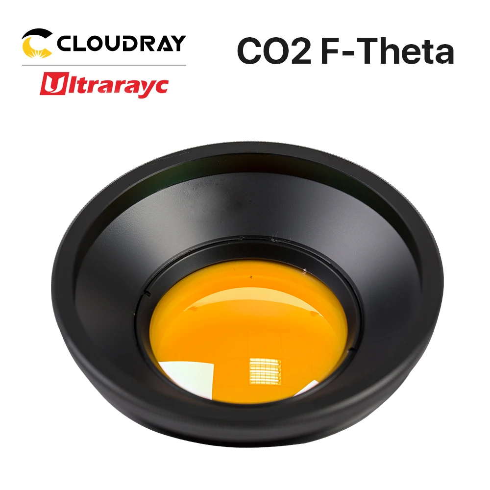 Объектив Ultrarayc Co2 F-theta 10,6 мкм, длина волны 10600 нм, США CVD ZnSe M85, резьба F73-F541 для станка для лазерной маркировки и гравировки Co2