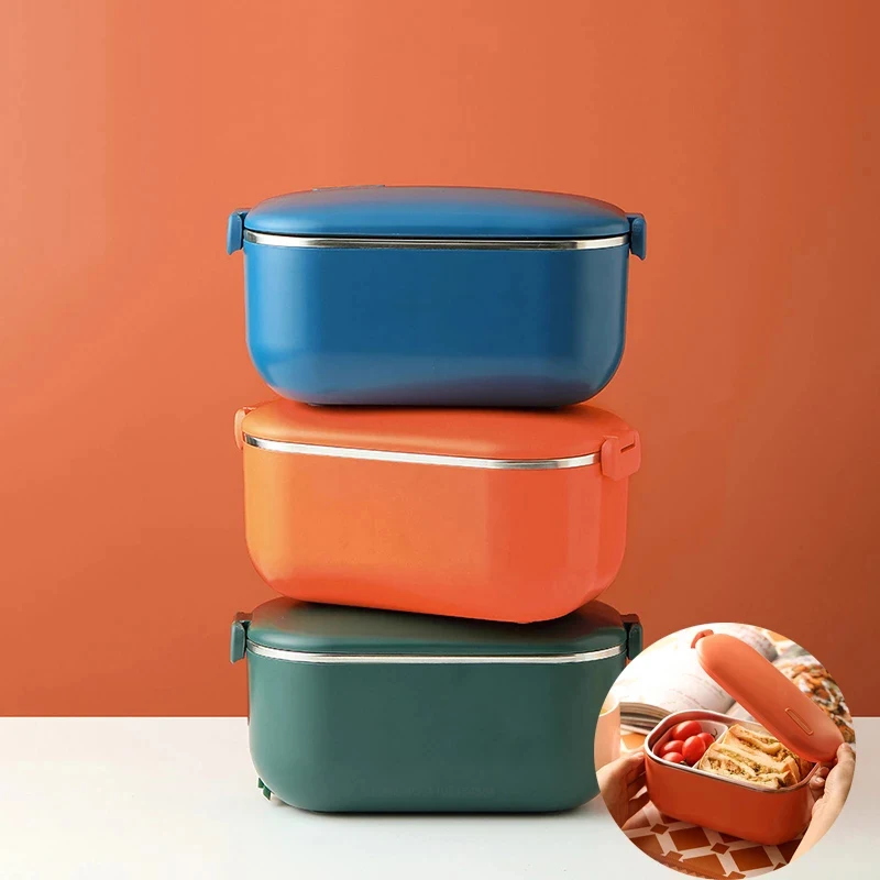 

Ланч-бокс VS Xiaomi с электрическим подогревом, Ланч-бокс из нержавеющей стали без нагрева воды, контейнер для еды с подогревом для студентов