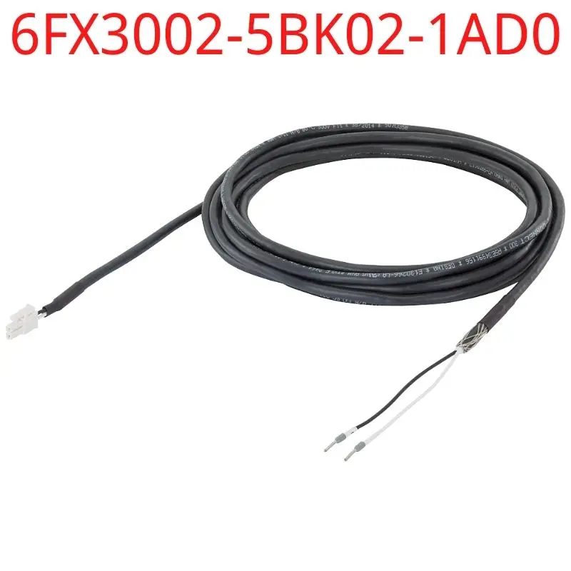 

6FX3002-5BK02-1AD0 Brand New Brake cable pre-assembled 6FX3002-5BK02-1AD0 2x0.75, for motor S-1FL6 LI with V90 230 V