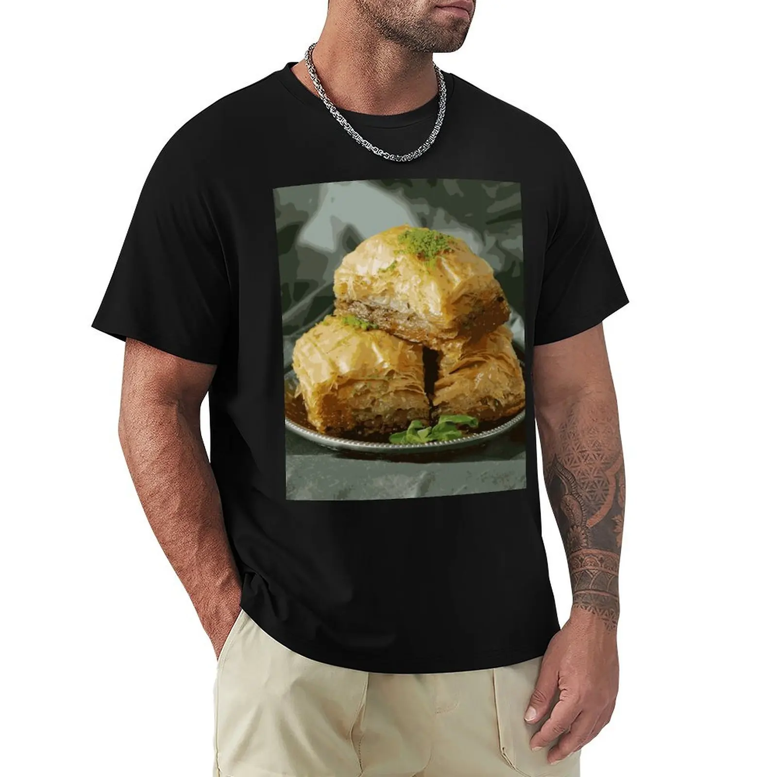 ?????? Футболка Baklava T-Shir s graphic винтажная аниме футболка на заказ большого размера
