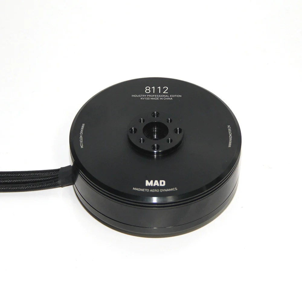 

MAD 8112 IPE black V1.0 KV100 Large Brushless DC Brushless Model Motors