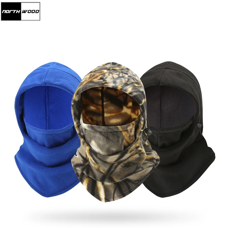 

Однотонная зимняя Балаклава NORTHWOOD, шапка для мужчин, маска на все лицо, велосипедный шарф, шапка, женская и мужская шапка, Теплый головной убо...
