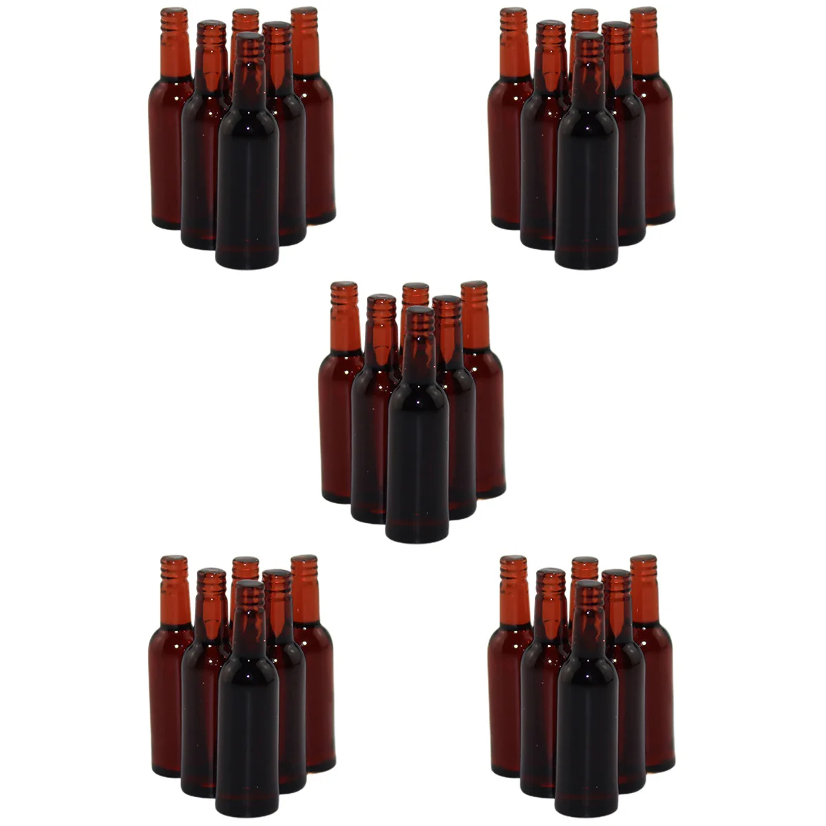 5 упаковок мини-пивные бутылки для пива миниатюрные аксессуары кукольного домика