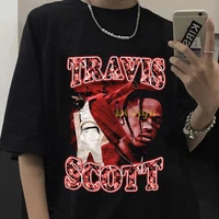 hip hop rapper travis scott cactus jack graphics t shirt men women high quality cotton crewneck t shirts oversized casual tops