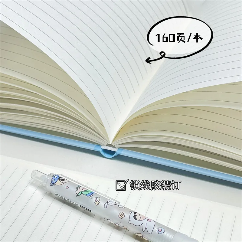 Аниме карандаш Шин-Чанс пустой блокнот граффити для рисования студенческий