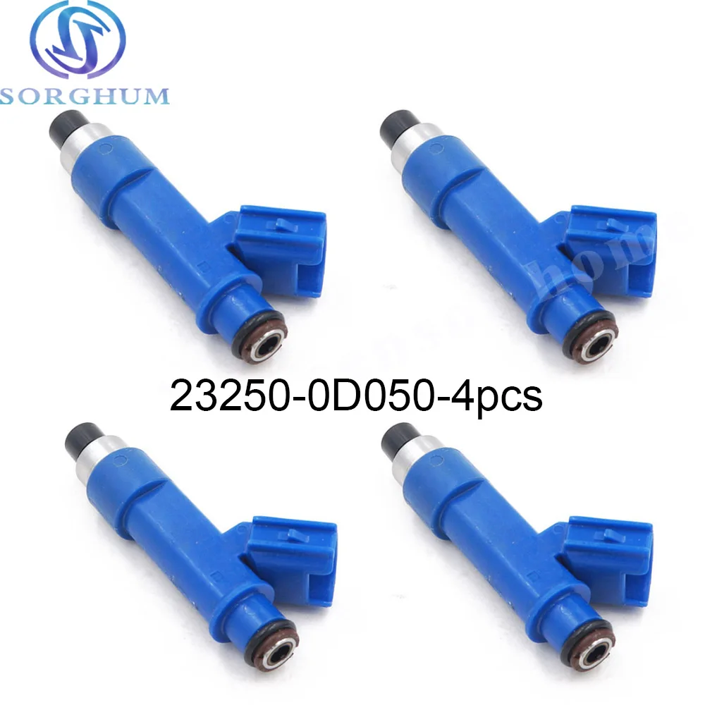 

4PCS 23250-0D050 Fuel Injectors For Toyota Corolla Matrix Vibe FWD 1.8L