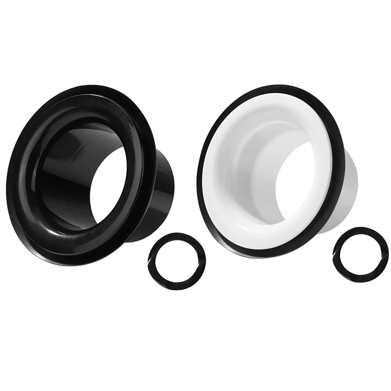 

ABS Rubber Bass Drum Kick Enhancer Drum Circle Instruments With Black Port Hole Protector,Mic Hole Drum Head