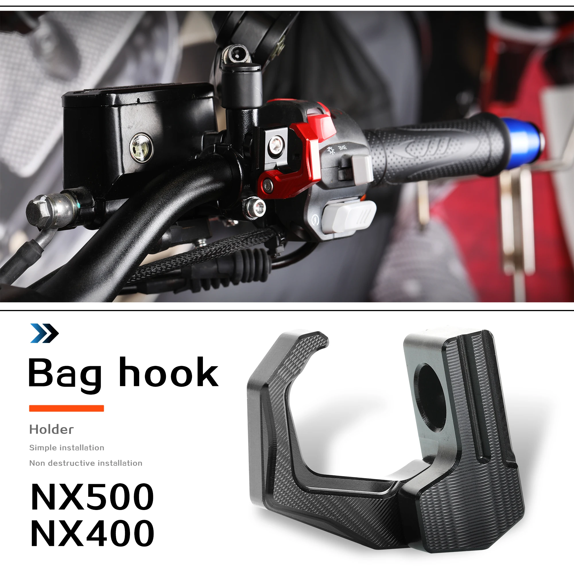 Алюминиевый держатель тормозного цилиндра CNC NX 500 NX400 для Honda NX500