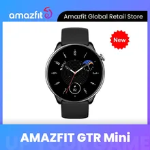 2023 New Product Amazfit GTR Mini Smart Watch 120+ Sports Modes Light and Slim Fitness Smartwatch For Android IOS Phone 