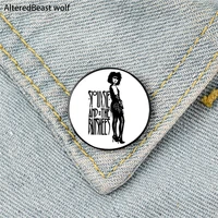 siouxsie and the banshees black pin custom funny brooches shirt lapel bag cute badge cartoon jewelry gift for lover girl friends