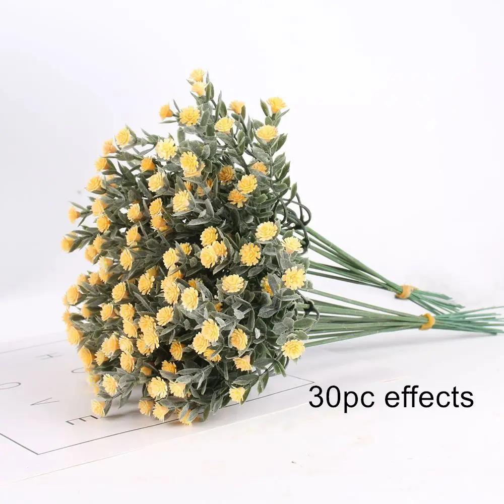 

1pc Small Baby's Breath Decoration Flowers Artificial Gypsophila Flowers Wedding Fake Flowers Plastic Bouquet Home Decors