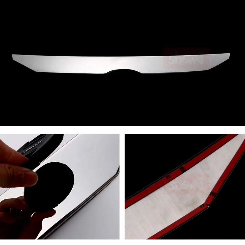 Фото Для DAIHATSU 2019 TANTO CUSTOM LA650/660S передняя крышка с эмблемой логотип GRILLE TRIM 1 шт. высококачественные хромированные аксессуары из нержавеющей стали №5