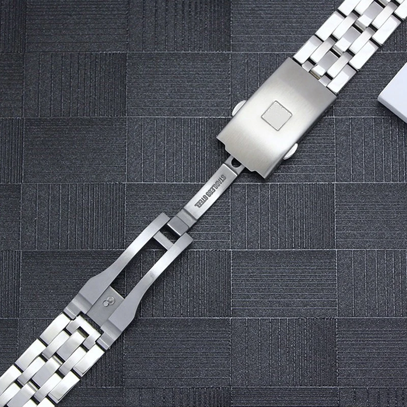 Solid Stainless Steel Watch Strap for Tissot Prc200 Steel Belt T014430a Watch Bracelet T461 T17 T014 19MM 20mm Accessories