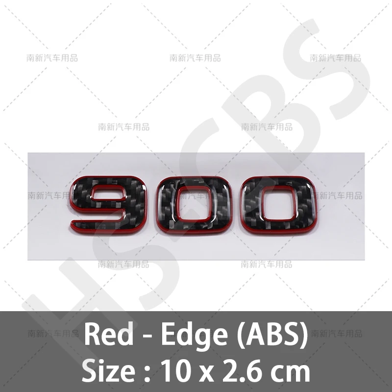 

Автомобильные наклейки из углеродного волокна 700 800 900, эмблема заднего багажника автомобиля, значок, Стайлинг автомобиля для Brabus, наклейка на заднюю дверь, аксессуары