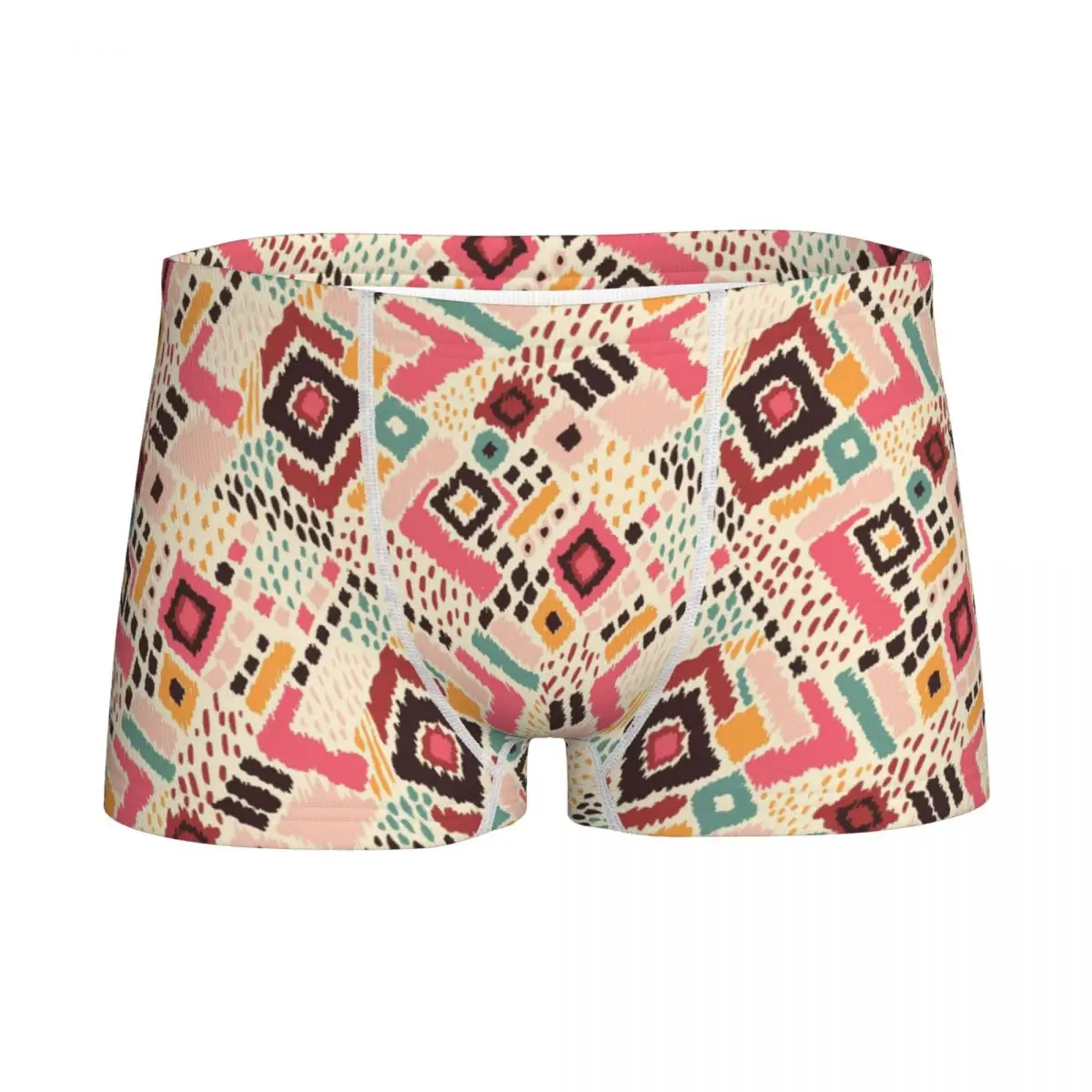 Boy Aztec Boho Boxers Cotton Young Underwear Ikat Geometric Folklore Children's Briefs Popularity Teenagers Underpants