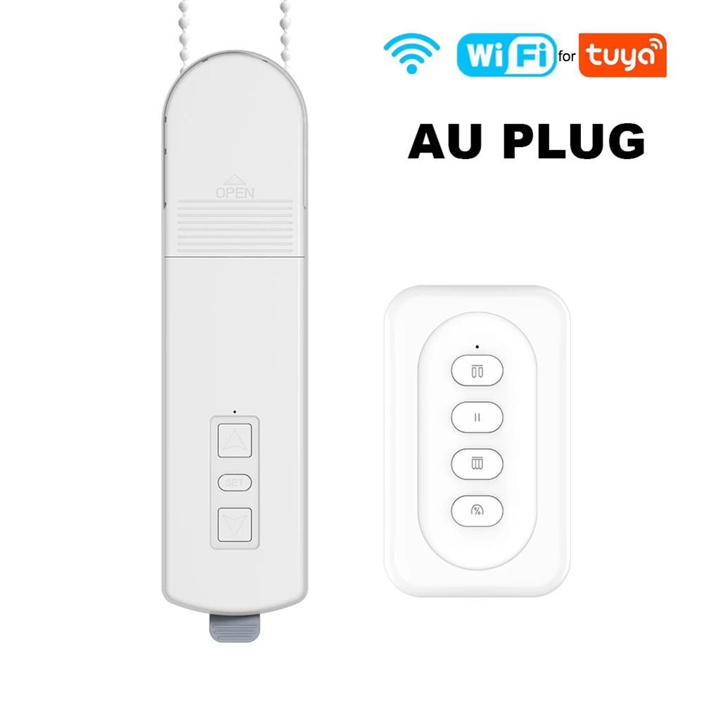 Фото Умные электрические рулонные шторы Tuya с Wi-Fi, голосовым управлением и дистанционным управлением через приложение для автоматизации оконных систем №2