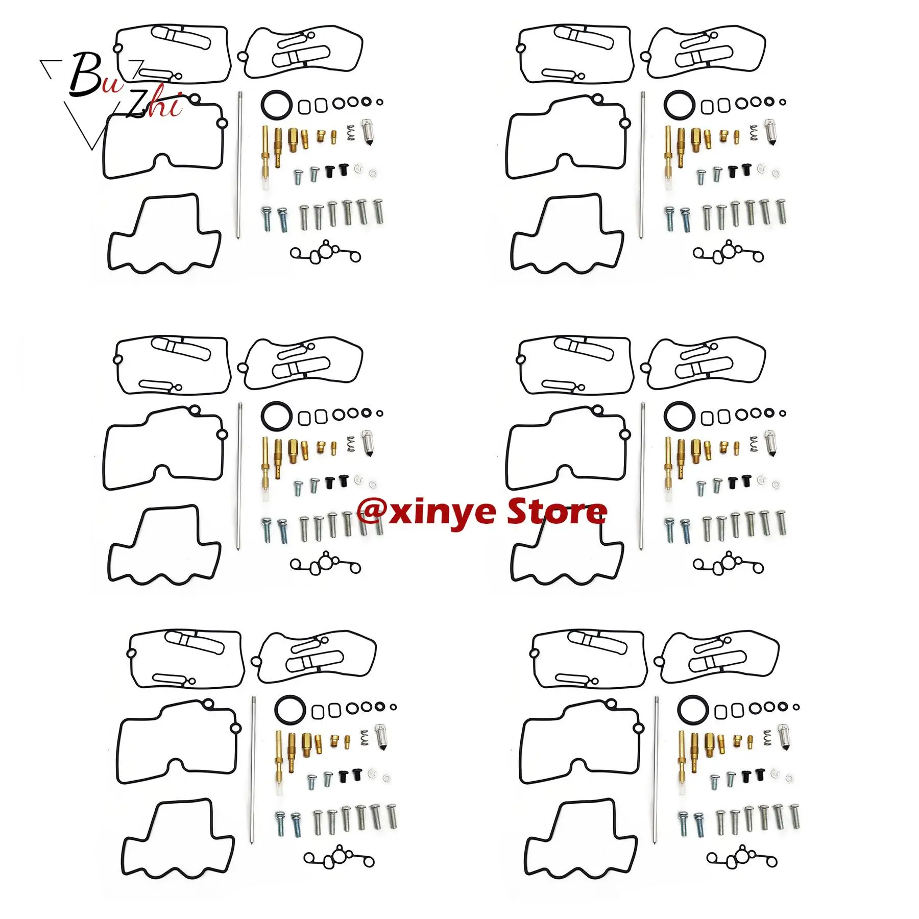 Ремкомплект карбюратора прокладка поплавкового игольчатого клапана для YFZ450 YZ450F
