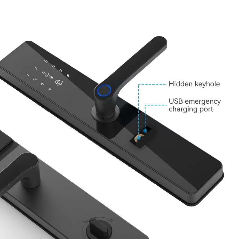 Умный рычажный замок KERUI с Wi-Fi и поддержкой