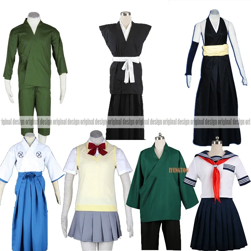 Bleach Ichigo Kurosaki Rukia Kuchiki Orihime Inoue Одежда Косплей Костюм принимаются по
