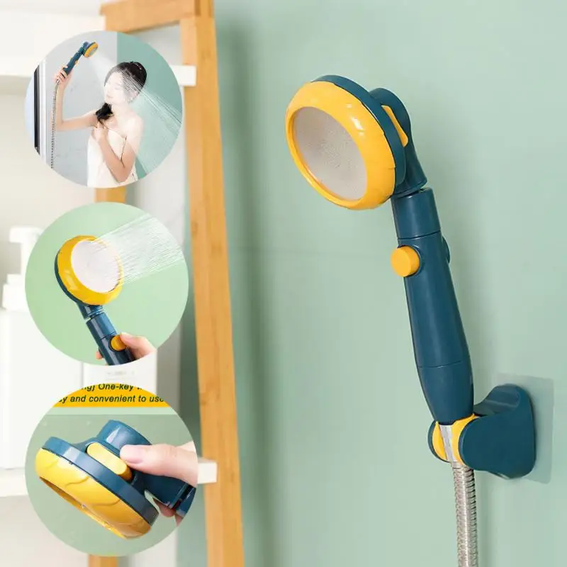 

Bathroom Shower Head Adjustable Jetting Shower Nozzle Handheld 3 Modes SPA Shower Bath Head Bathroom Accessories Water Saving