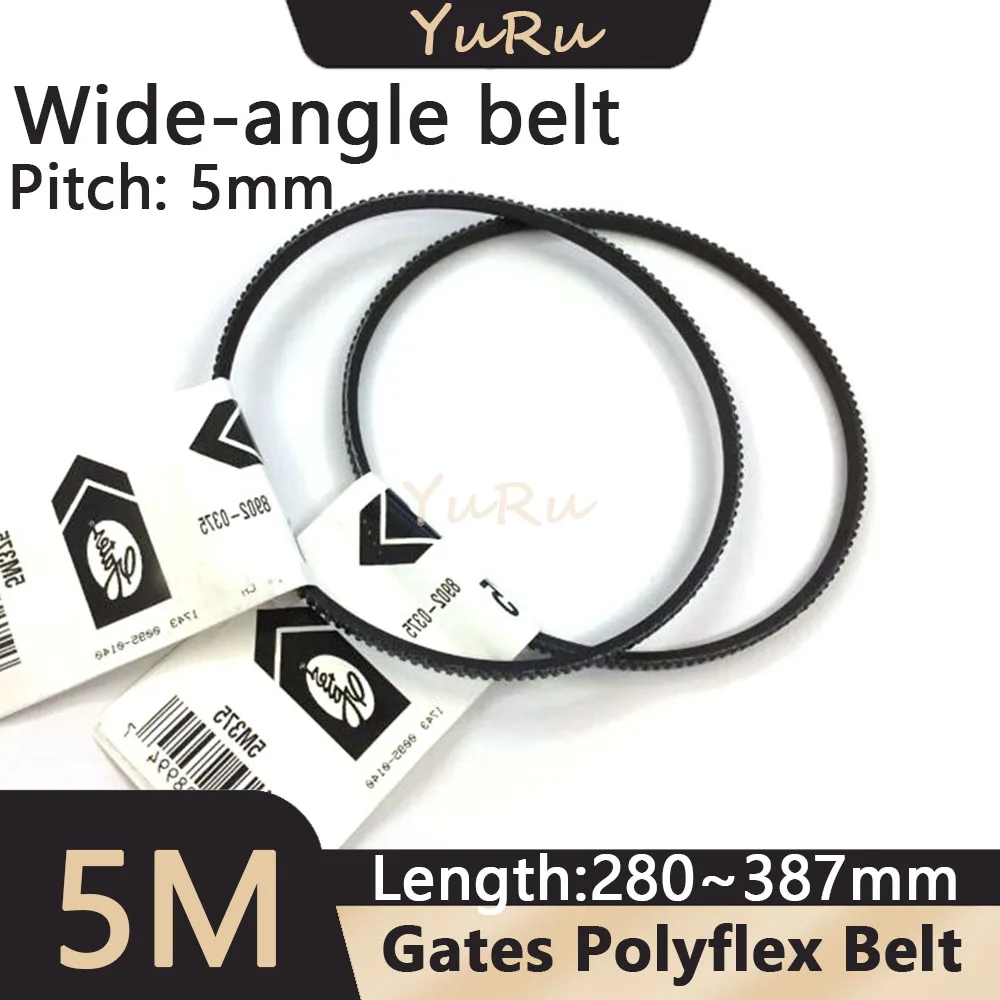 Ремень Gates Polyflex 5M280/290/300/307/315/325/335/345/355/365/375/387/180 ремни привода для машины Optimum D