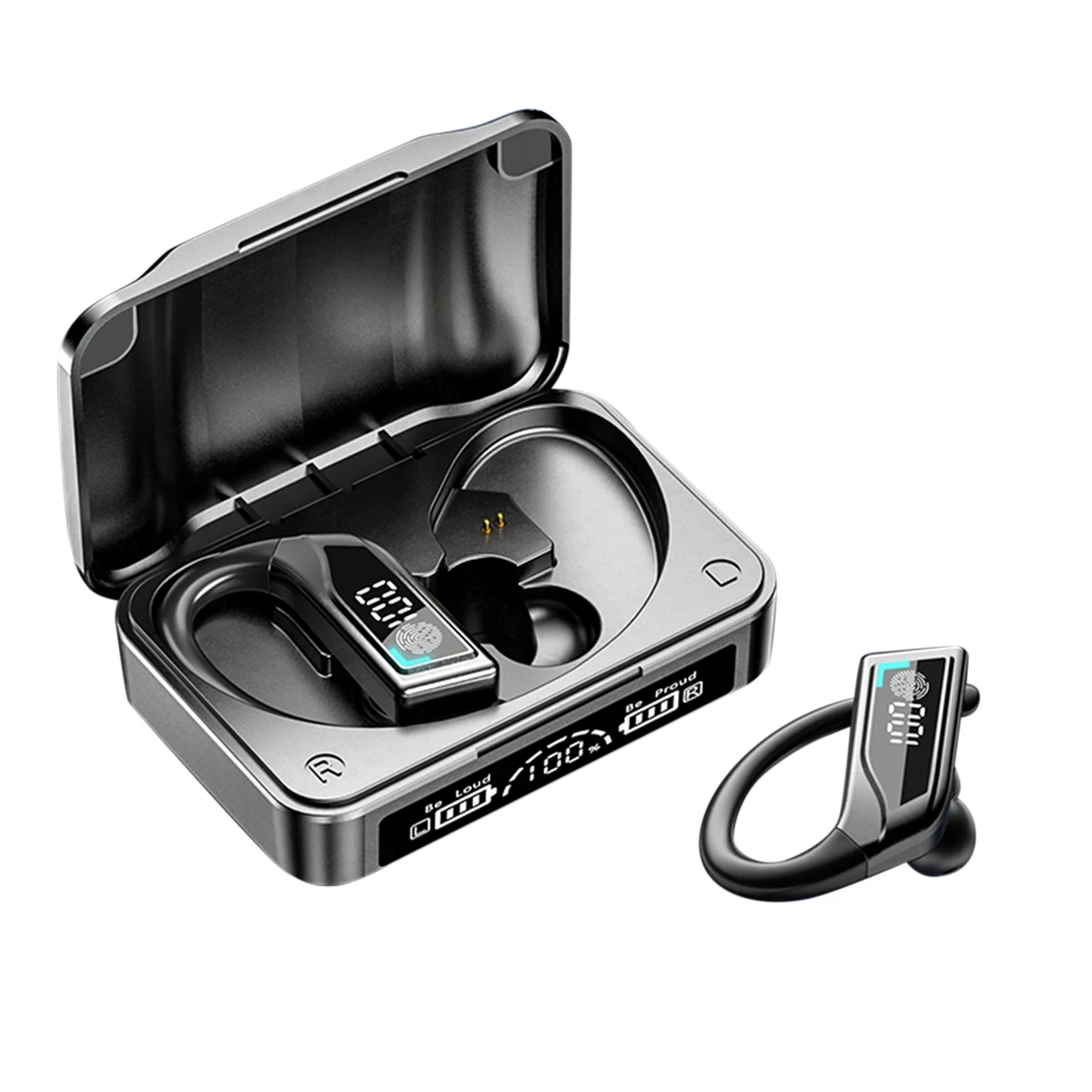 

Bluetooth-наушники Q8, TWS, с микрофоном, водонепроницаемые