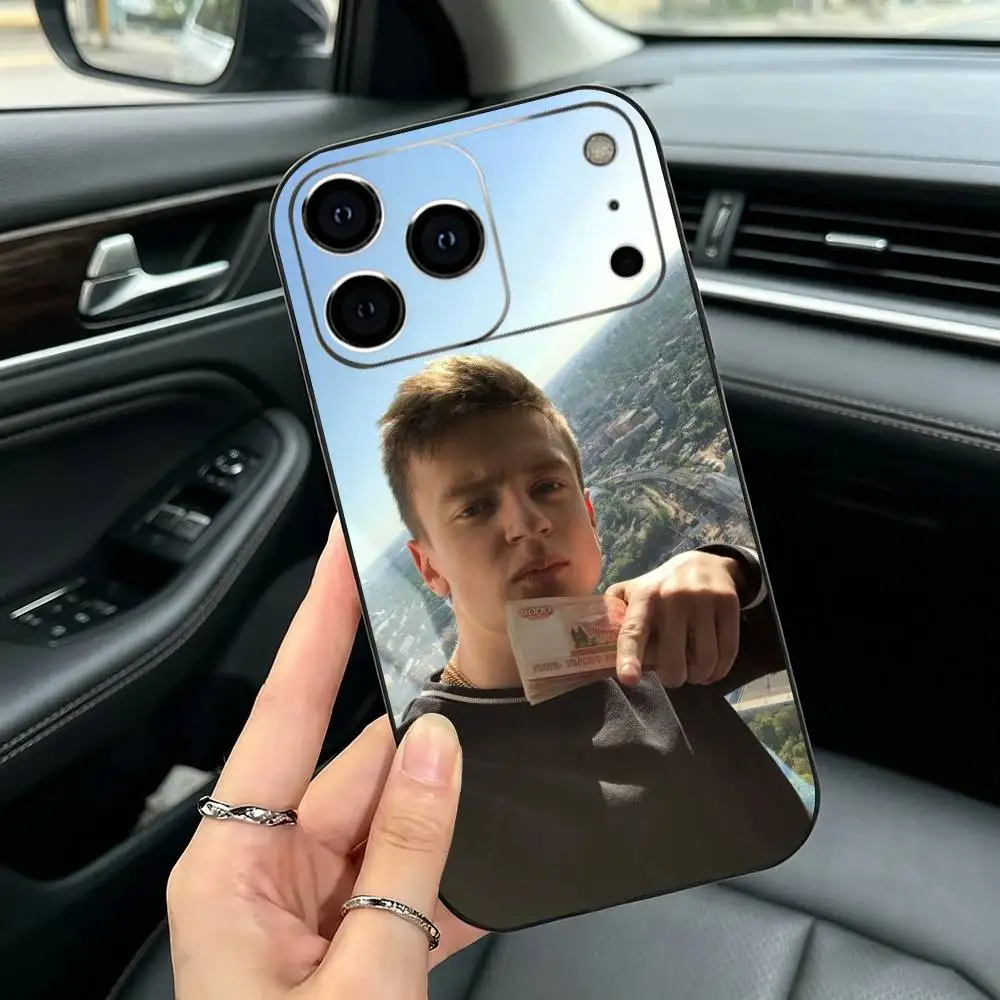 Популярный противоударный чехол Trash Streamer Mellstroy-y Soft Black для iPhone 17, 16, 15, 14, 13, 12, 11, XS, Plus, Pro Max (art.: 3920dd211e27f) - 3920dd211e27f