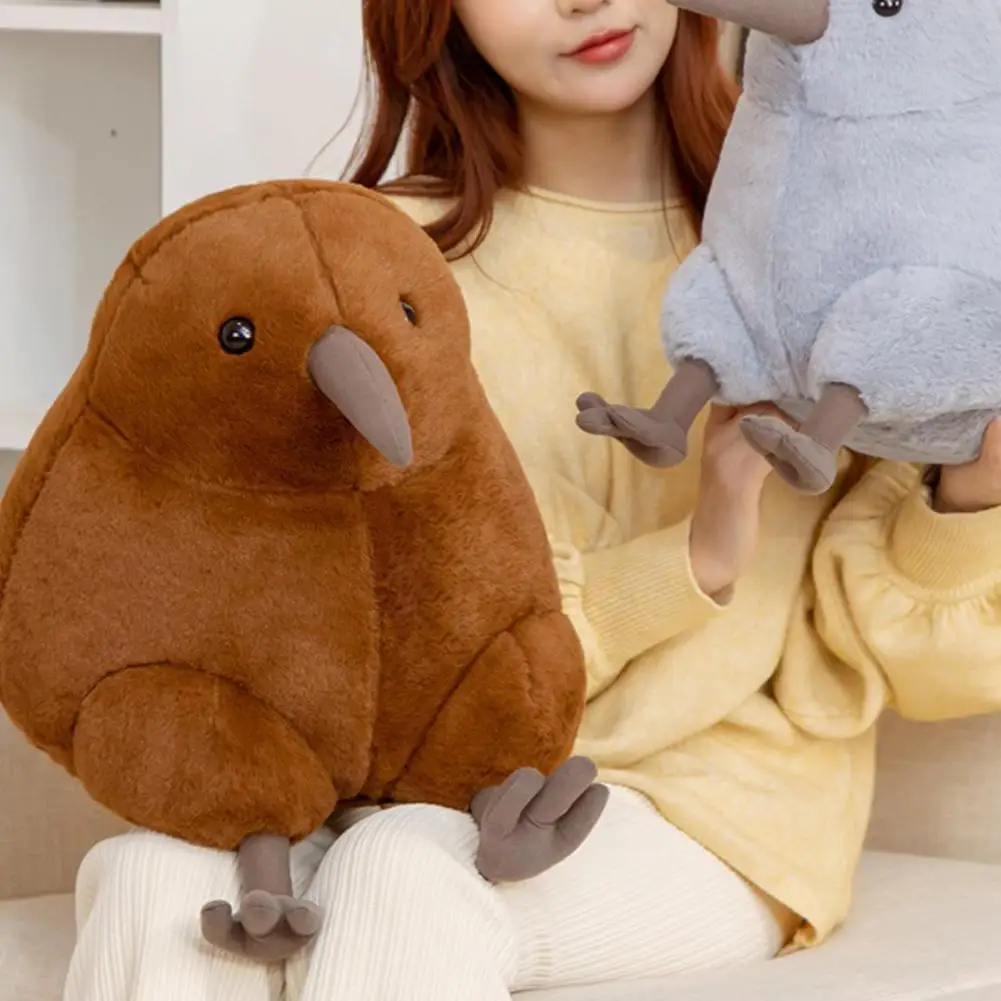 

Breathable Photograph Prop Small Plush Stuffed Animal Kiwi Bird for Girl