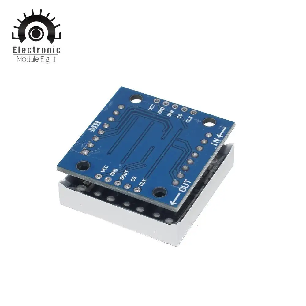 Модуль точечной матрицы MAX7219 модуль микроконтроллера дисплей готовые товары