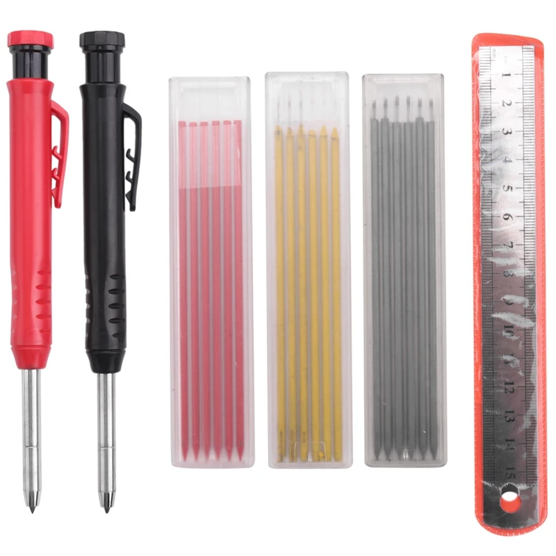 ГОРЯЧАЯ ПРОДАЖА 2 шт. набор плотницких карандашей твердый плотницкий карандаш