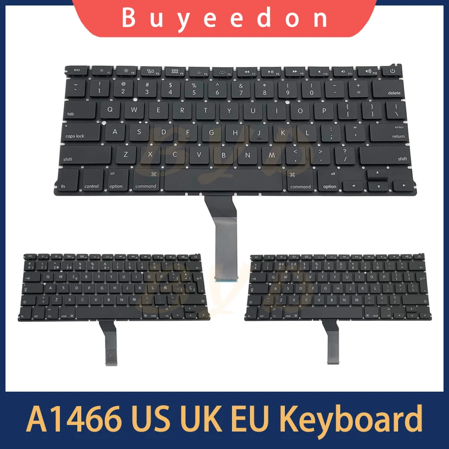 

Новинка A1369 A1466 сменная клавиатура для Macbook Air 13 "A1369 A1466 2011-2017 года для США, Великобритании, Франции, Германии, России, Швеции