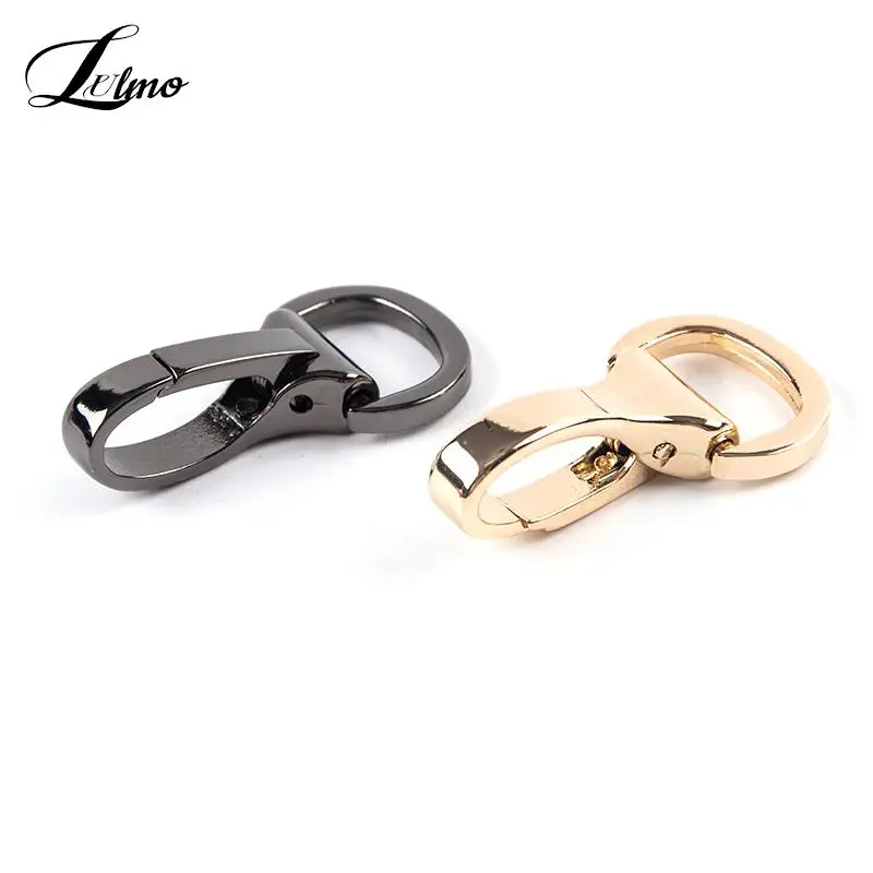 

Metal Snap Hook Trigger Lobster Clasp Clip Spring Gate For Leather Craft Bag Strap Belt Webbing Keychain