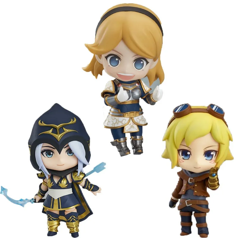 

Фигурка героя аниме GOOD SMILE NENDOROID League of Legends Ezreal 635 Ashe 1698 Lux 1458, коллекционная игрушка