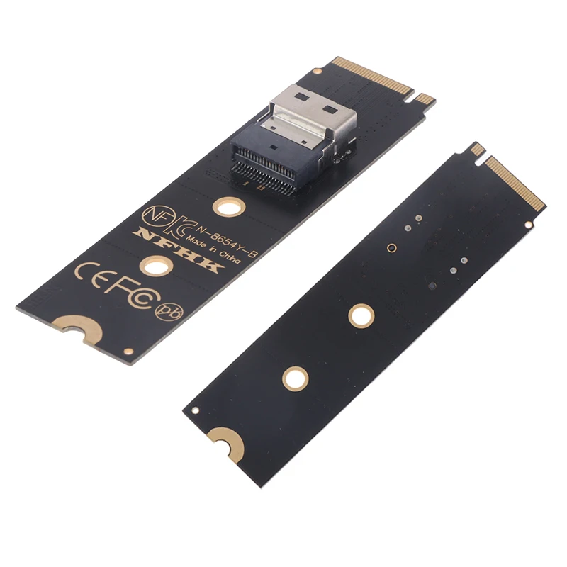 

Переходник NVMe M.2 NGFF на Slim SAS для настольных ПК