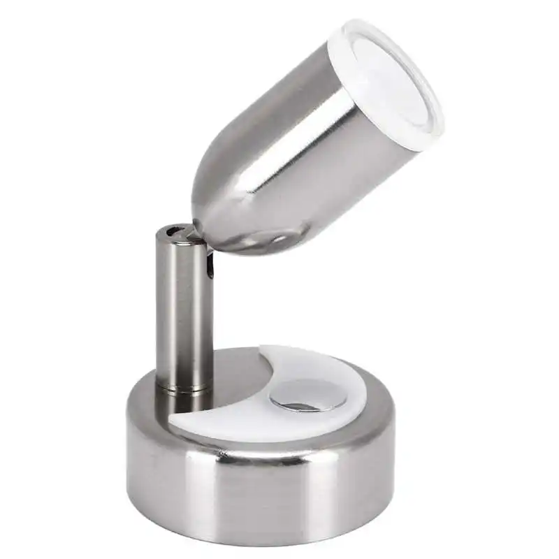 

RV Reading Light 3000K Bedside Lamp Warm White LED 90 Degree Rotatable 3W for Boats for Caravan for Yacht
