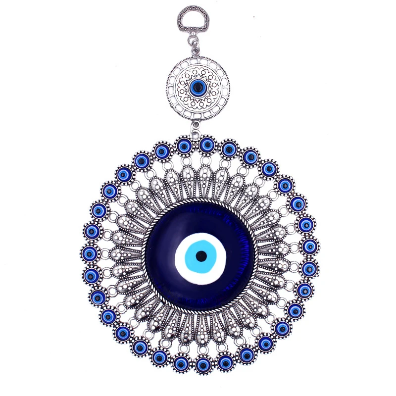 

All-seeing Eye Turkish Blue Evil Eye Decor Wall Hanging Pendant Amulets Ornament Car Allegorical Pendant Home Decor Accessories