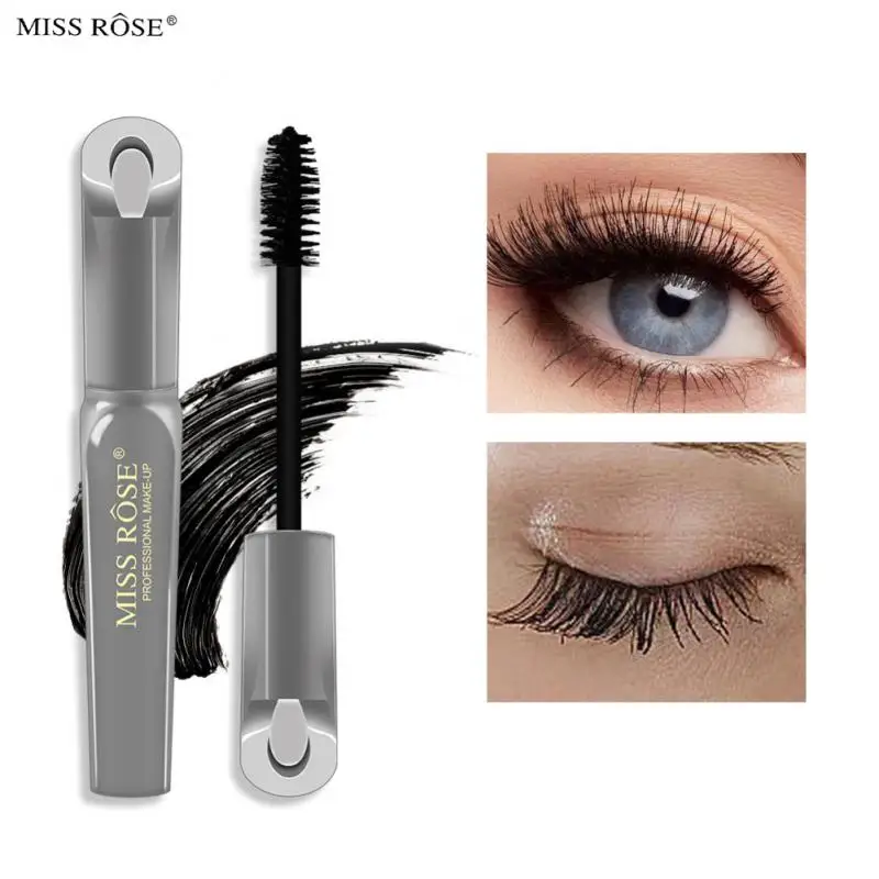 

4D Mascara Thick Slender Curly Waterproof Sweatproof 24h Lasting Effect No Smudge Not Easy To Faint Beauty Women Makeup Tools