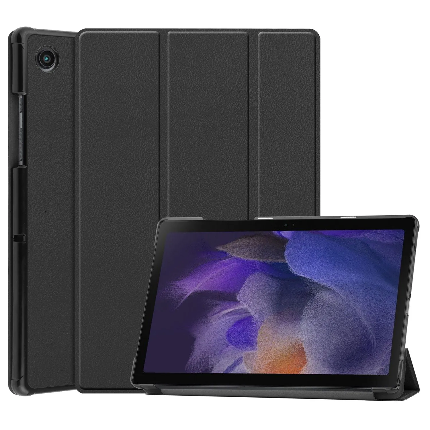 

Tab A8 для Samsung Galaxy Tab A8 10. 0 Sm-x200/x205 Pu + кожаный чехол, защитный чехол, чехол для планшета, авто будильник, функция подставки