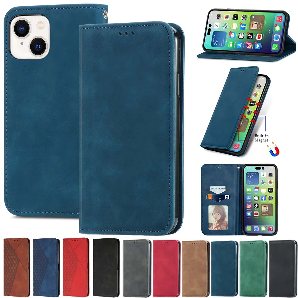 

Magnetic Wallet Flip Case For Redmi 10 9 9A 9C 9T 8 8A A1 C40 Redmi Note 11 11S 10 10S 10T 9 9S 9T 8 7 Pro Card Slot Book Cover
