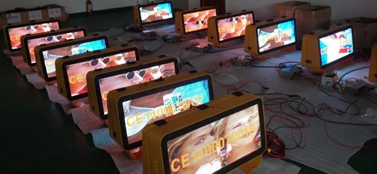 Taxi LED car display price / led taxi signage | Displays