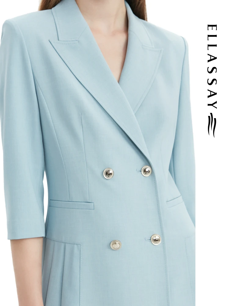 Ellassay GE i Spring/Summer New Elegant Slim fit Advanced Suit Dress Women Ewe332y2200