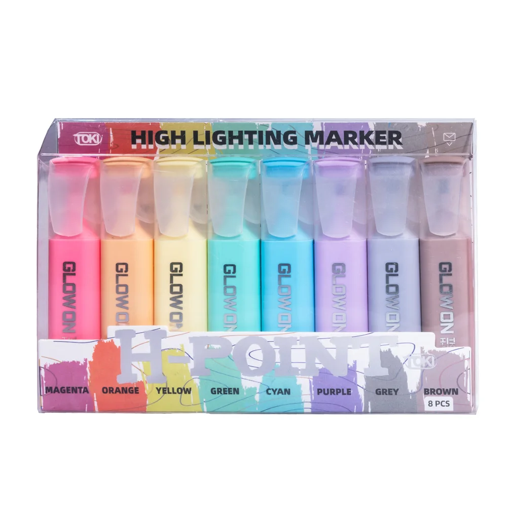 

4/6/8 набор маркеров цвета макарон, мягкий наклонный наконечник, быстросохнущие, мягкие неоновые маркеры, школьные канцелярские принадлежности для заметок